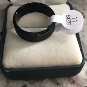 Men’s size 11 Black Titanium Band